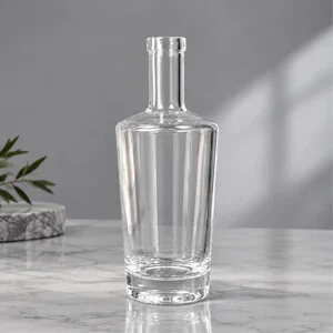 Custom Glass Bottles Packaging - whiskey brandy vodka tequila rum gin
