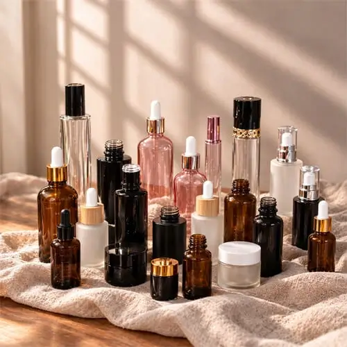 Custom Glass Bottle Packaging