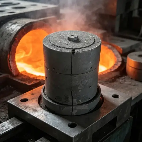 Heat treatment of mold