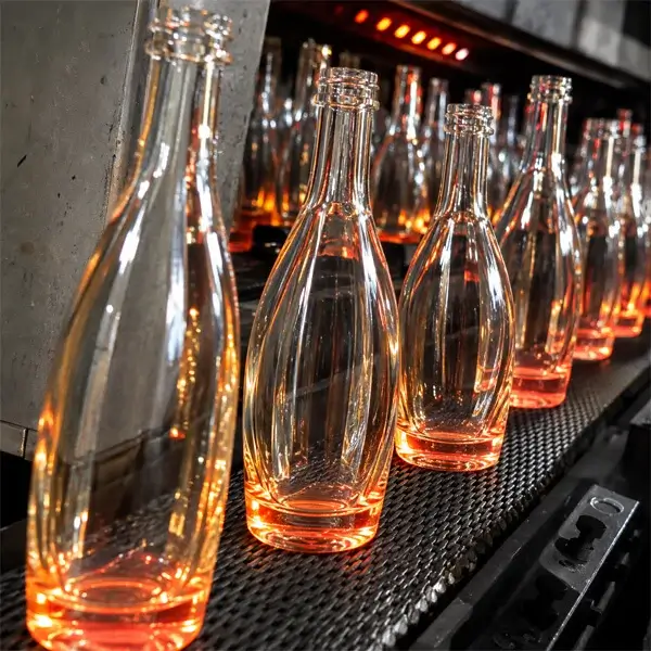 Annealing furnace for glass bottles