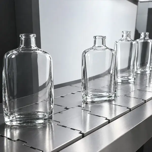 Quality testing of glass bottles